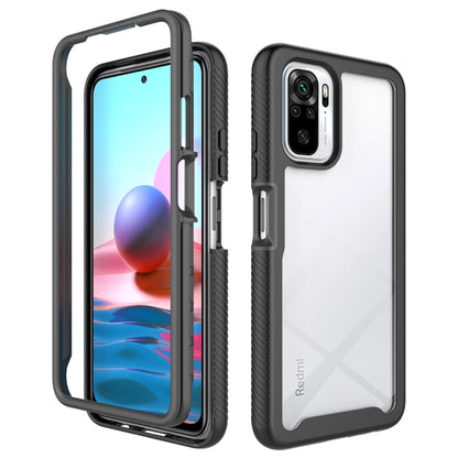 Starry Sky Solid Color Series Shockproof PC + TPU Protective Case, For Xiaomi Redmi Note 10, For Xiaomi Redmi Note 10 Pro