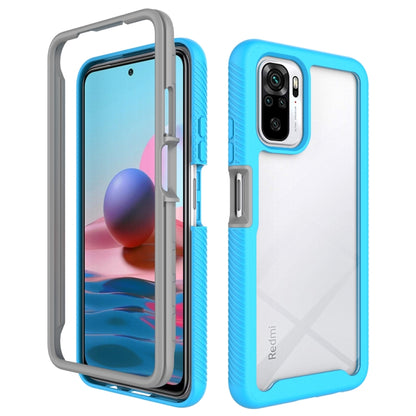 Starry Sky Solid Color Series Shockproof PC + TPU Protective Case, For Xiaomi Redmi Note 10, For Xiaomi Redmi Note 10 Pro