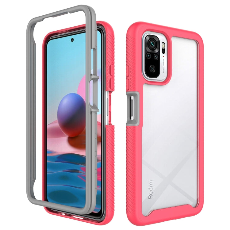 Starry Sky Solid Color Series Shockproof PC + TPU Protective Case, For Xiaomi Redmi Note 10, For Xiaomi Redmi Note 10 Pro