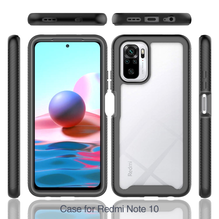 Starry Sky Solid Color Series Shockproof PC + TPU Protective Case, For Xiaomi Redmi Note 10, For Xiaomi Redmi Note 10 Pro
