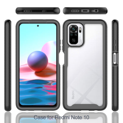 Starry Sky Solid Color Series Shockproof PC + TPU Protective Case, For Xiaomi Redmi Note 10, For Xiaomi Redmi Note 10 Pro