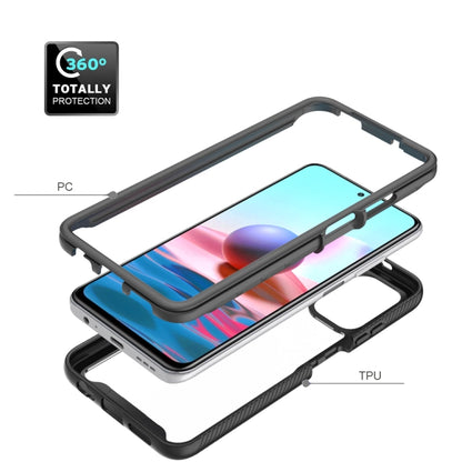 Starry Sky Solid Color Series Shockproof PC + TPU Protective Case, For Xiaomi Redmi Note 10, For Xiaomi Redmi Note 10 Pro
