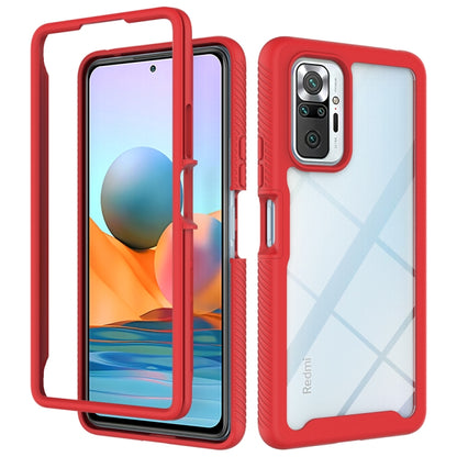 Starry Sky Solid Color Series Shockproof PC + TPU Protective Case, For Xiaomi Redmi Note 10, For Xiaomi Redmi Note 10 Pro