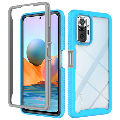 Starry Sky Solid Color Series Shockproof PC + TPU Protective Case, For Xiaomi Redmi Note 10, For Xiaomi Redmi Note 10 Pro
