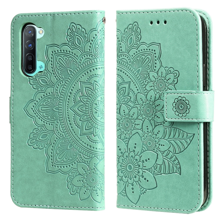 7-petal Flowers Embossing Pattern Horizontal Flip PU Leather Case with Holder & Card Slots & Wallet & Photo Frame, For OPPO Reno3 5G / Find X2 Lite / K7, For OPPO Reno3 Pro 5G / Find X2 Neo, For OPPO Reno5 5G / 4G / Find X3 Lite                        ...