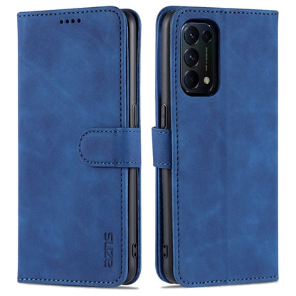 AZNS Skin Feel Calf Texture Horizontal Flip Leather Case with Card Slots & Holder & Wallet, For OPPO A72 5G / A52 5G, For OPPO A94 5G / A95 5G / Reno5Z 5G / F19 Pro+, For OPPO Reno5 / Reno5 K