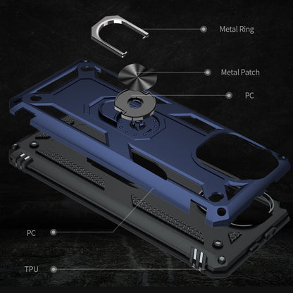 Shockproof TPU + PC Protective Case with 360 Degree Rotating Holder, For Xiaomi Mi 11 Lite 5G