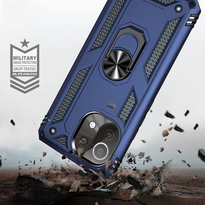 Shockproof TPU + PC Protective Case with 360 Degree Rotating Holder, For Xiaomi Mi 11 Lite 5G