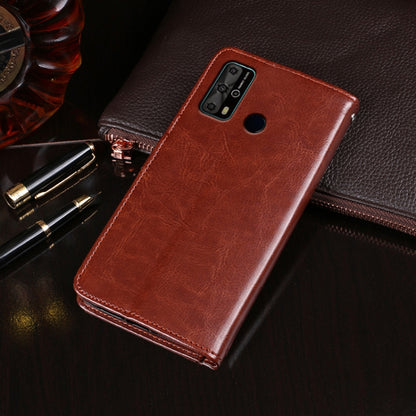 idewei Crazy Horse Texture Horizontal Flip Leather Case with Holder & Card Slots & Wallet, For Oukitel C23 Pro, For Xiaomi Redmi K40 Gaming Edition, For Samsung Galaxy F02s