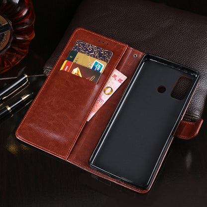idewei Crazy Horse Texture Horizontal Flip Leather Case with Holder & Card Slots & Wallet, For Oukitel C23 Pro, For Xiaomi Redmi K40 Gaming Edition, For Samsung Galaxy F02s