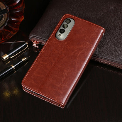 idewei Crazy Horse Texture Horizontal Flip Leather Case with Holder & Card Slots & Wallet, For Honor X20 SE, For Nokia X10 / X20