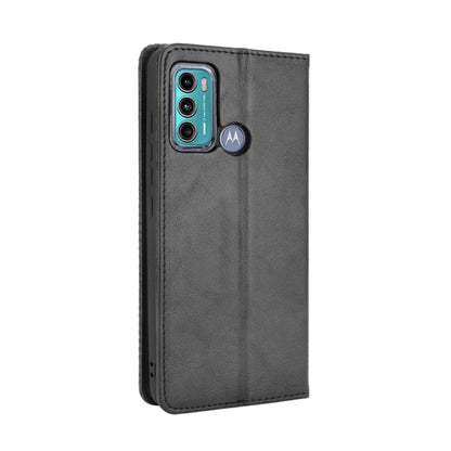 Magnetic Buckle Retro Crazy Horse Texture Horizontal Flip Leather Case with Holder & Card Slots & Photo Frame, For Motorola Moto G60 / Moto G40 Fusion, For OPPO Realme C11 2021 / Realme C20 / Realme C20a, For OPPO Reno5 A, For TCL 20 Pro 5G, For TCL 20...