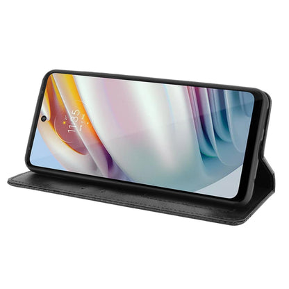 Magnetic Buckle Retro Crazy Horse Texture Horizontal Flip Leather Case with Holder & Card Slots & Photo Frame, For Motorola Moto G60 / Moto G40 Fusion, For OPPO Realme C11 2021 / Realme C20 / Realme C20a, For OPPO Reno5 A, For TCL 20 Pro 5G, For TCL 20...