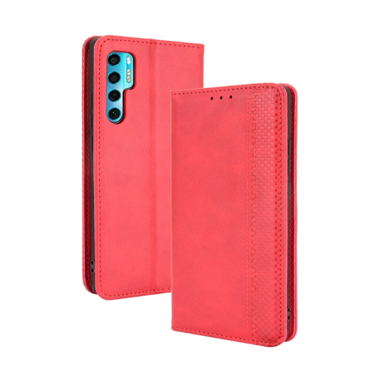 Magnetic Buckle Retro Crazy Horse Texture Horizontal Flip Leather Case with Holder & Card Slots & Photo Frame, For Motorola Moto G60 / Moto G40 Fusion, For OPPO Realme C11 2021 / Realme C20 / Realme C20a, For OPPO Reno5 A, For TCL 20 Pro 5G, For TCL 20...