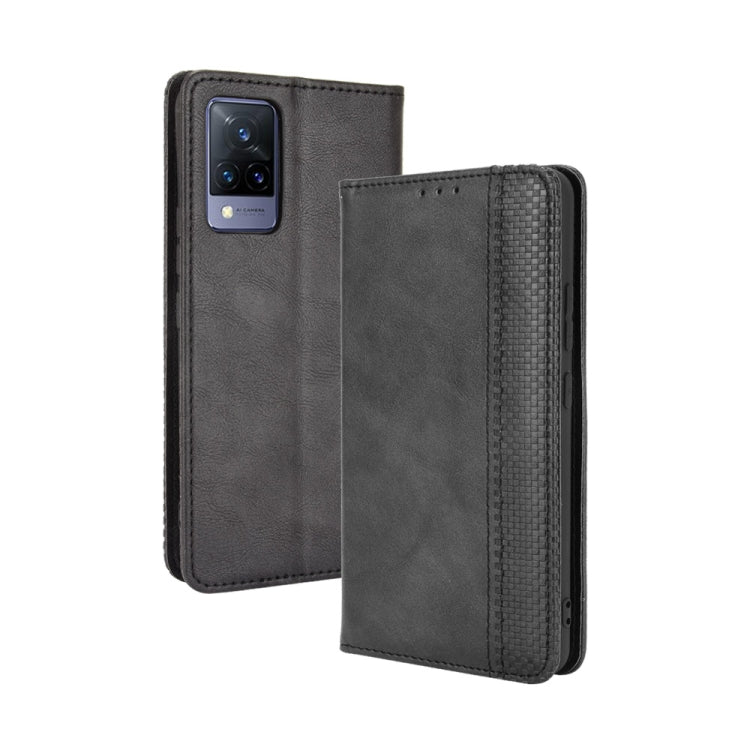 Magnetic Buckle Retro Crazy Horse Texture Horizontal Flip Leather Case with Holder & Card Slots & Photo Frame, For Motorola Moto G60 / Moto G40 Fusion, For OPPO Realme C11 2021 / Realme C20 / Realme C20a, For OPPO Reno5 A, For TCL 20 Pro 5G, For TCL 20...