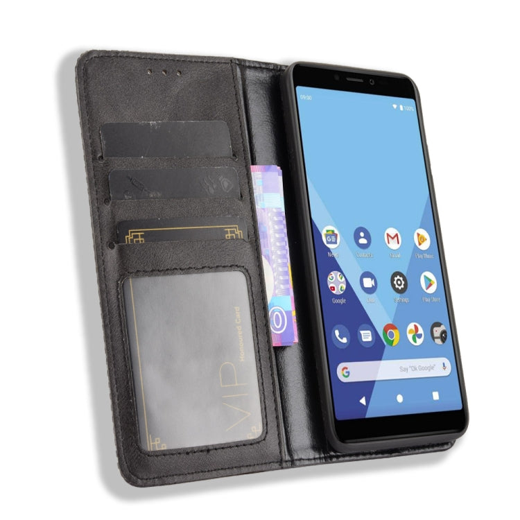 Magnetic Buckle Retro Crazy Horse Texture Horizontal Flip Leather Case with Holder & Card Slots & Photo Frame, For Wiko Y51 / Sunny 5 Lite, For Fujitsu Be4 Plus F-41B, For ASUS Zenfone 8 / ZS590KS, For Nokia X10 / X20, For Ulefone Note 10              ...
