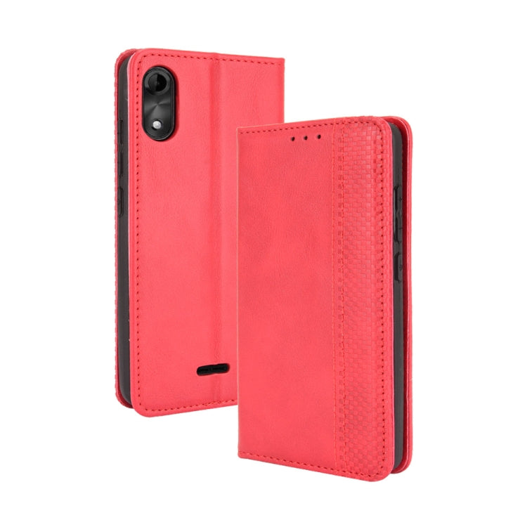 Magnetic Buckle Retro Crazy Horse Texture Horizontal Flip Leather Case with Holder & Card Slots & Photo Frame, For Wiko Y51 / Sunny 5 Lite, For Fujitsu Be4 Plus F-41B, For ASUS Zenfone 8 / ZS590KS, For Nokia X10 / X20, For Ulefone Note 10              ...