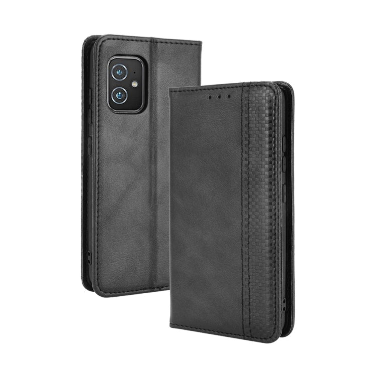Magnetic Buckle Retro Crazy Horse Texture Horizontal Flip Leather Case with Holder & Card Slots & Photo Frame, For Wiko Y51 / Sunny 5 Lite, For Fujitsu Be4 Plus F-41B, For ASUS Zenfone 8 / ZS590KS, For Nokia X10 / X20, For Ulefone Note 10              ...