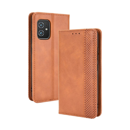 Magnetic Buckle Retro Crazy Horse Texture Horizontal Flip Leather Case with Holder & Card Slots & Photo Frame, For Wiko Y51 / Sunny 5 Lite, For Fujitsu Be4 Plus F-41B, For ASUS Zenfone 8 / ZS590KS, For Nokia X10 / X20, For Ulefone Note 10              ...