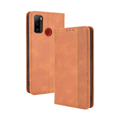 Magnetic Buckle Retro Crazy Horse Texture Horizontal Flip Leather Case with Holder & Card Slots & Photo Frame, For Wiko Y51 / Sunny 5 Lite, For Fujitsu Be4 Plus F-41B, For ASUS Zenfone 8 / ZS590KS, For Nokia X10 / X20, For Ulefone Note 10              ...