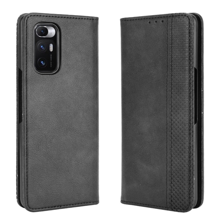 Magnetic Buckle Retro Crazy Horse Texture Horizontal Flip Leather Case with Holder & Card Slots & Photo Frame, For Samsung Galaxy F52 5G, For Sony Xperia 5 III, For Sony Xperia Ace II, For Sharp Aquos R6, For Xiaomi Mi Mix Fold, For ZTE Libero 5G