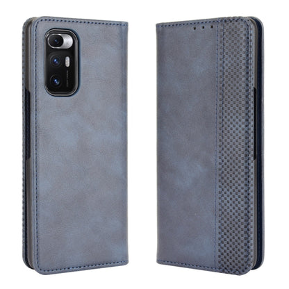 Magnetic Buckle Retro Crazy Horse Texture Horizontal Flip Leather Case with Holder & Card Slots & Photo Frame, For Samsung Galaxy F52 5G, For Sony Xperia 5 III, For Sony Xperia Ace II, For Sharp Aquos R6, For Xiaomi Mi Mix Fold, For ZTE Libero 5G