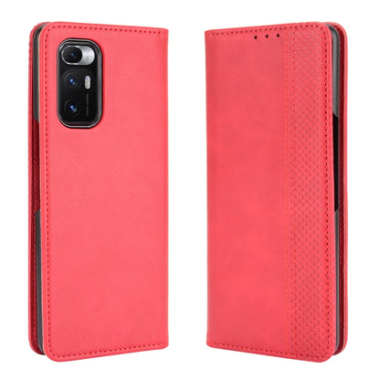 Magnetic Buckle Retro Crazy Horse Texture Horizontal Flip Leather Case with Holder & Card Slots & Photo Frame, For Samsung Galaxy F52 5G, For Sony Xperia 5 III, For Sony Xperia Ace II, For Sharp Aquos R6, For Xiaomi Mi Mix Fold, For ZTE Libero 5G