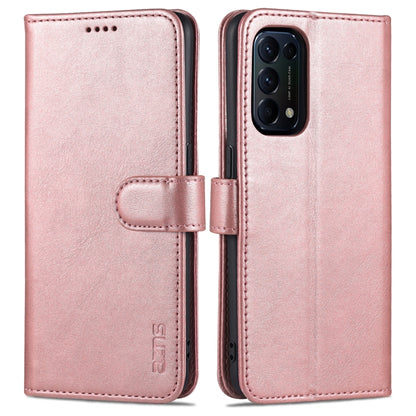 AZNS Skin Feel Calf Texture Horizontal Flip Leather Case with Card Slots & Holder & Wallet(, For OPPO Reno5 Pro