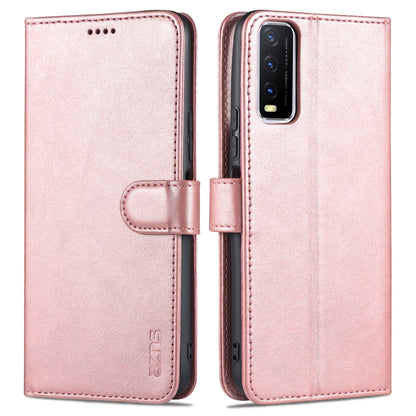 AZNS Skin Feel Calf Texture Horizontal Flip Leather Case with Card Slots & Holder & Wallet(, For vivo Y20 / iQOO U1x, For vivo Y51 / Y31, For vivo Y52S / iQOO U3, For OPPO A74 4G / F19