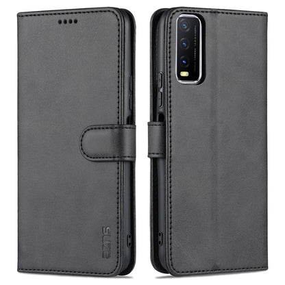 AZNS Skin Feel Calf Texture Horizontal Flip Leather Case with Card Slots & Holder & Wallet(, For vivo Y20 / iQOO U1x, For vivo Y51 / Y31, For vivo Y52S / iQOO U3, For OPPO A74 4G / F19