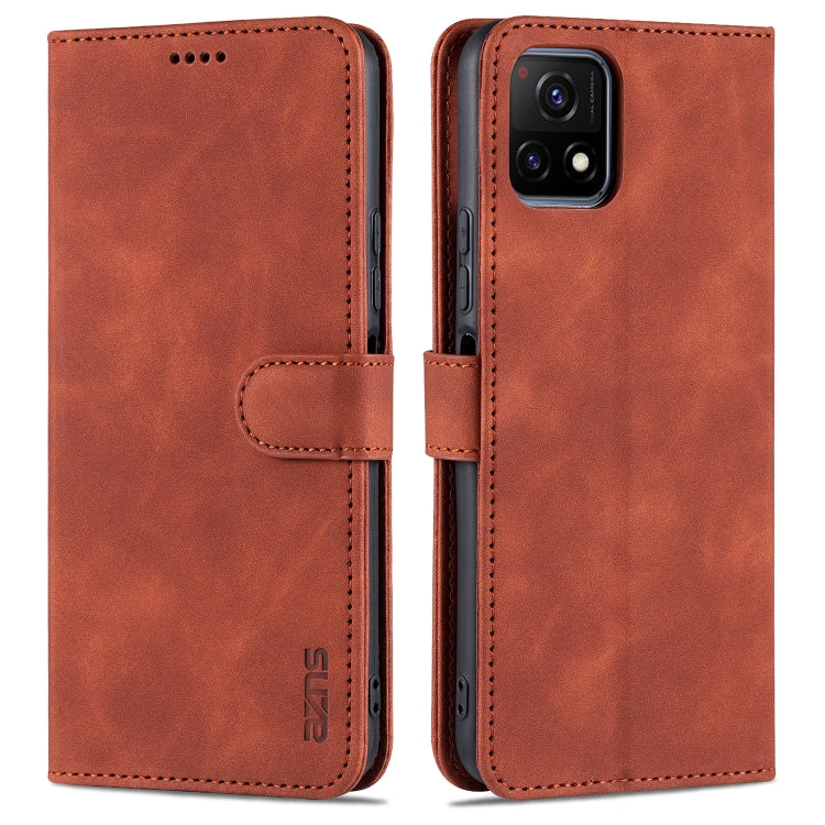 AZNS Skin Feel Calf Texture Horizontal Flip Leather Case with Card Slots & Holder & Wallet(, For vivo Y20 / iQOO U1x, For vivo Y51 / Y31, For vivo Y52S / iQOO U3, For OPPO A74 4G / F19