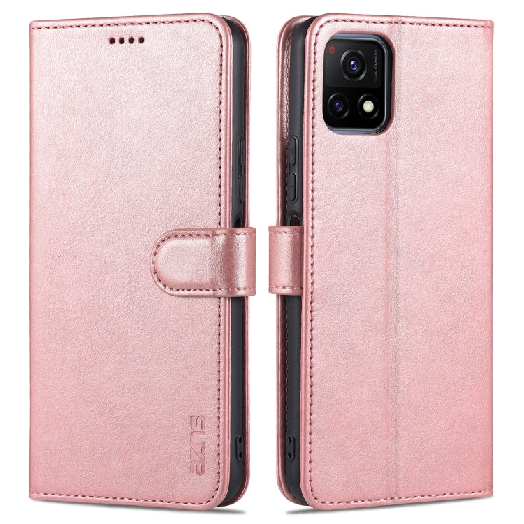 AZNS Skin Feel Calf Texture Horizontal Flip Leather Case with Card Slots & Holder & Wallet(, For vivo Y20 / iQOO U1x, For vivo Y51 / Y31, For vivo Y52S / iQOO U3, For OPPO A74 4G / F19