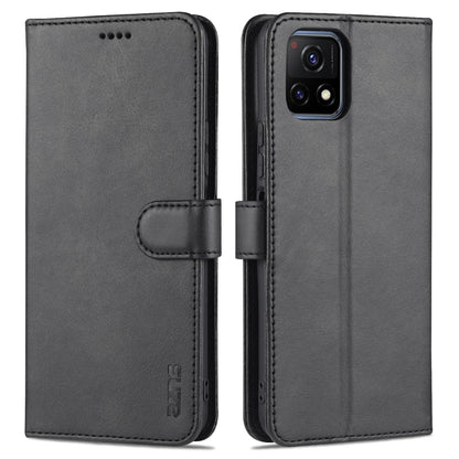 AZNS Skin Feel Calf Texture Horizontal Flip Leather Case with Card Slots & Holder & Wallet(, For vivo Y20 / iQOO U1x, For vivo Y51 / Y31, For vivo Y52S / iQOO U3, For OPPO A74 4G / F19