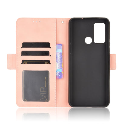 Skin Feel Calf Pattern Horizontal Flip Leather Case with Holder & Card Slots & Photo Frame, For Motorola Moto G40 Fusion / Moto G60, For OPPO Realme C11 2021 / C20 / C20A, For OPPO Reno5 A, For TCL 20 5G / 20S