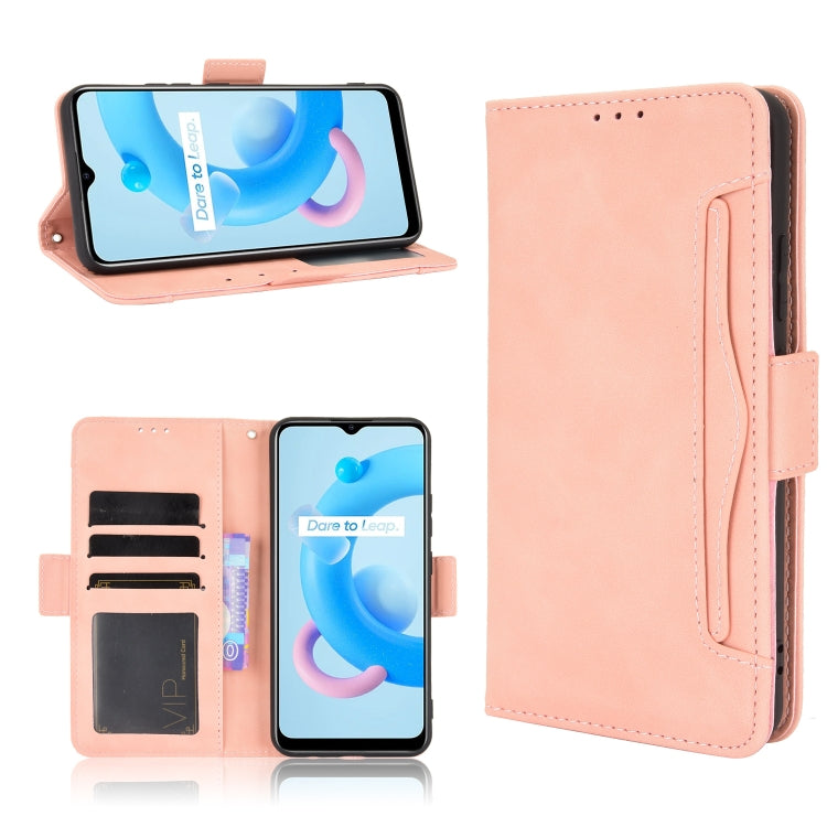 Skin Feel Calf Pattern Horizontal Flip Leather Case with Holder & Card Slots & Photo Frame, For Motorola Moto G40 Fusion / Moto G60, For OPPO Realme C11 2021 / C20 / C20A, For OPPO Reno5 A, For TCL 20 5G / 20S