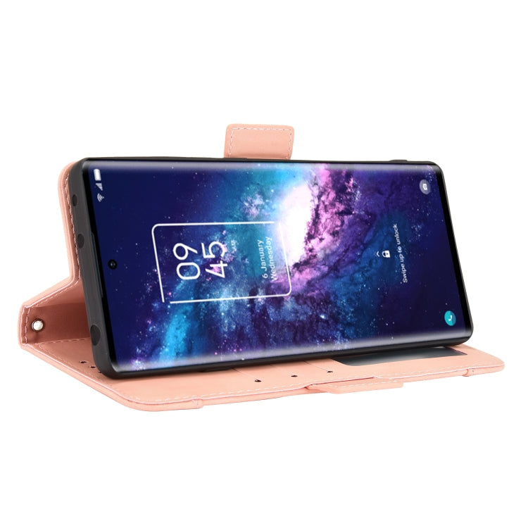 Skin Feel Calf Pattern Horizontal Flip Leather Case with Holder & Card Slots & Photo Frame, For TCL 20 Pro 5G, For TCL 20 SE, For vivo V21 5G / 4G, For Wiko Y51 / Sunny 5 Lite