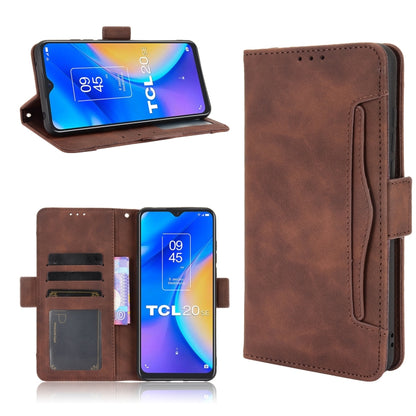 Skin Feel Calf Pattern Horizontal Flip Leather Case with Holder & Card Slots & Photo Frame, For TCL 20 Pro 5G, For TCL 20 SE, For vivo V21 5G / 4G, For Wiko Y51 / Sunny 5 Lite