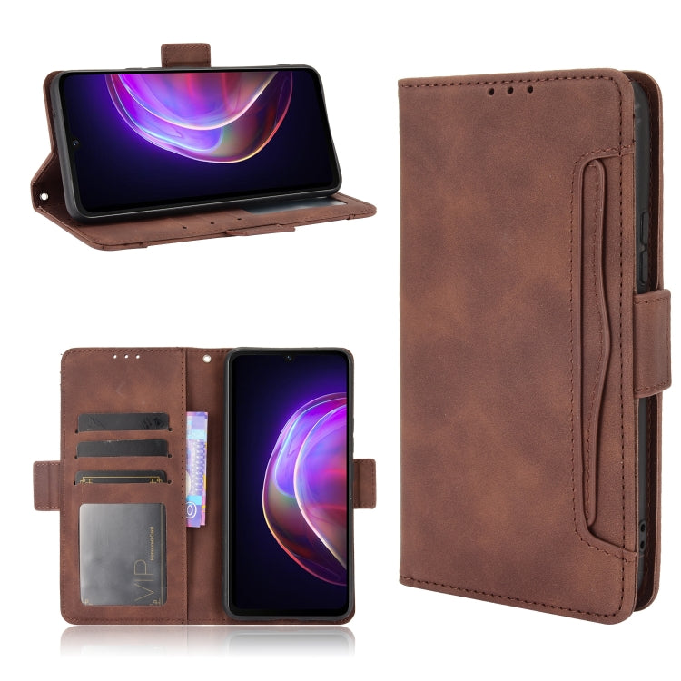 Skin Feel Calf Pattern Horizontal Flip Leather Case with Holder & Card Slots & Photo Frame, For TCL 20 Pro 5G, For TCL 20 SE, For vivo V21 5G / 4G, For Wiko Y51 / Sunny 5 Lite