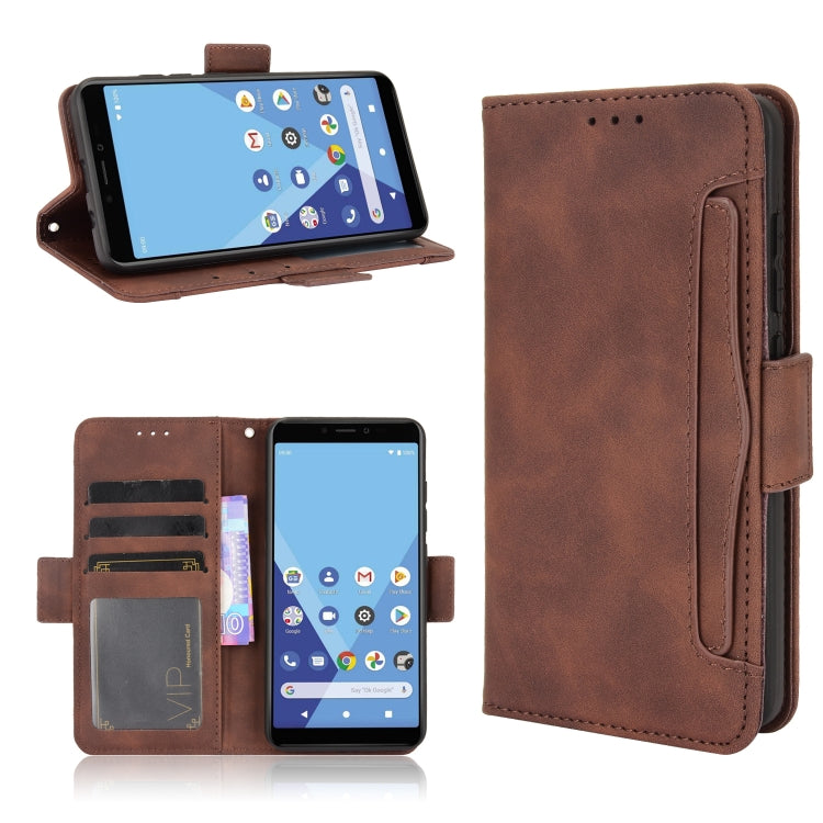 Skin Feel Calf Pattern Horizontal Flip Leather Case with Holder & Card Slots & Photo Frame, For TCL 20 Pro 5G, For TCL 20 SE, For vivo V21 5G / 4G, For Wiko Y51 / Sunny 5 Lite