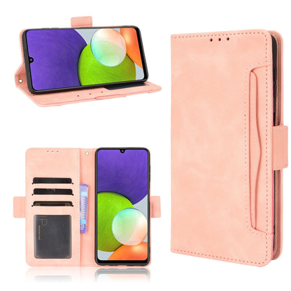 Skin Feel Calf Pattern Horizontal Flip Leather Case with Holder & Card Slots & Photo Frame, For Samsung Galaxy A22 4G, For Samsung Galaxy F52 5G, For Sony Xperia 5 III, For Sony Xperia Ace II SO-41B