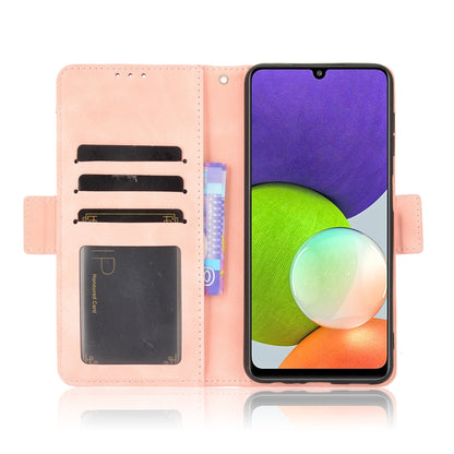Skin Feel Calf Pattern Horizontal Flip Leather Case with Holder & Card Slots & Photo Frame, For Samsung Galaxy A22 4G, For Samsung Galaxy F52 5G, For Sony Xperia 5 III, For Sony Xperia Ace II SO-41B