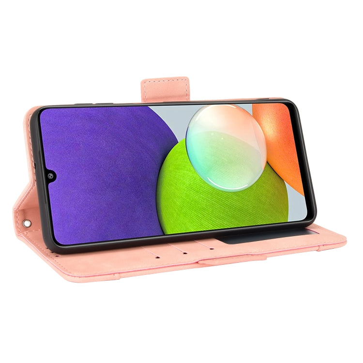 Skin Feel Calf Pattern Horizontal Flip Leather Case with Holder & Card Slots & Photo Frame, For Samsung Galaxy A22 4G, For Samsung Galaxy F52 5G, For Sony Xperia 5 III, For Sony Xperia Ace II SO-41B