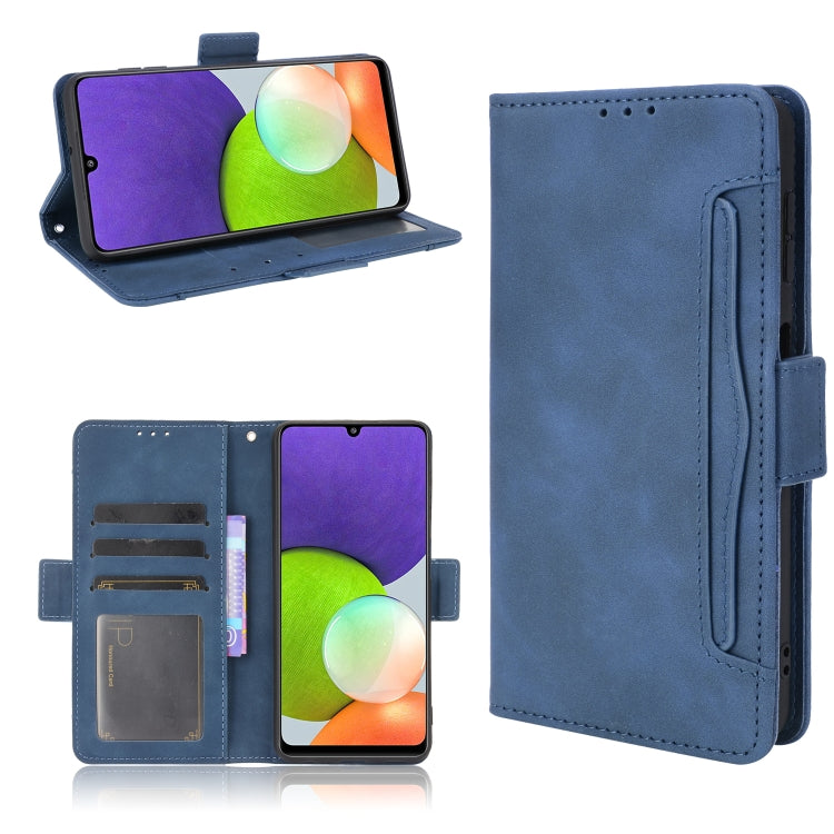 Skin Feel Calf Pattern Horizontal Flip Leather Case with Holder & Card Slots & Photo Frame, For Samsung Galaxy A22 4G, For Samsung Galaxy F52 5G, For Sony Xperia 5 III, For Sony Xperia Ace II SO-41B