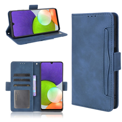 Skin Feel Calf Pattern Horizontal Flip Leather Case with Holder & Card Slots & Photo Frame, For Samsung Galaxy A22 4G, For Samsung Galaxy F52 5G, For Sony Xperia 5 III, For Sony Xperia Ace II SO-41B
