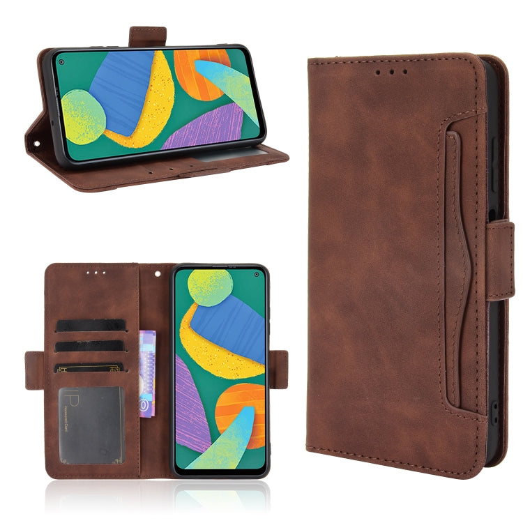 Skin Feel Calf Pattern Horizontal Flip Leather Case with Holder & Card Slots & Photo Frame, For Samsung Galaxy A22 4G, For Samsung Galaxy F52 5G, For Sony Xperia 5 III, For Sony Xperia Ace II SO-41B