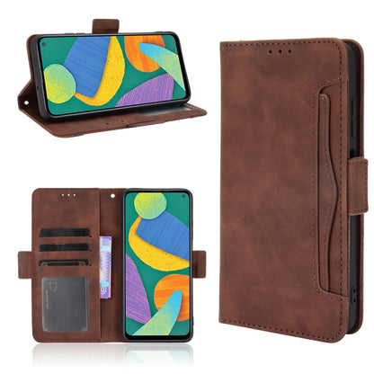 Skin Feel Calf Pattern Horizontal Flip Leather Case with Holder & Card Slots & Photo Frame, For Samsung Galaxy A22 4G, For Samsung Galaxy F52 5G, For Sony Xperia 5 III, For Sony Xperia Ace II SO-41B