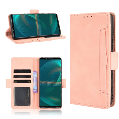 Skin Feel Calf Pattern Horizontal Flip Leather Case with Holder & Card Slots & Photo Frame, For Samsung Galaxy A22 4G, For Samsung Galaxy F52 5G, For Sony Xperia 5 III, For Sony Xperia Ace II SO-41B