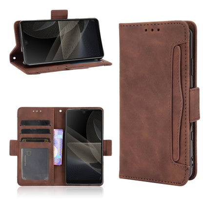 Skin Feel Calf Pattern Horizontal Flip Leather Case with Holder & Card Slots & Photo Frame, For Samsung Galaxy A22 4G, For Samsung Galaxy F52 5G, For Sony Xperia 5 III, For Sony Xperia Ace II SO-41B