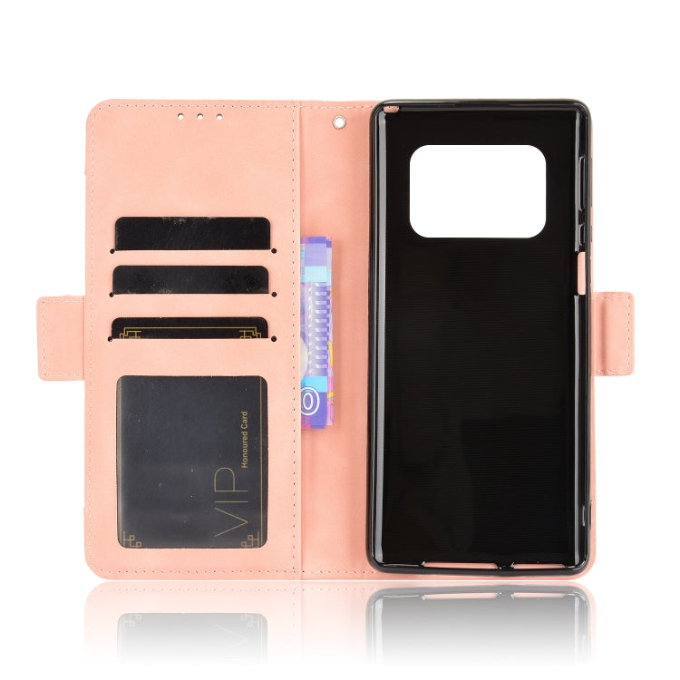 Skin Feel Calf Pattern Horizontal Flip Leather Case with Holder & Card Slots & Photo Frame, For Sharp Aquos R6, For Xiaomi Mi Mix Fold, For ZTE Libero 5G