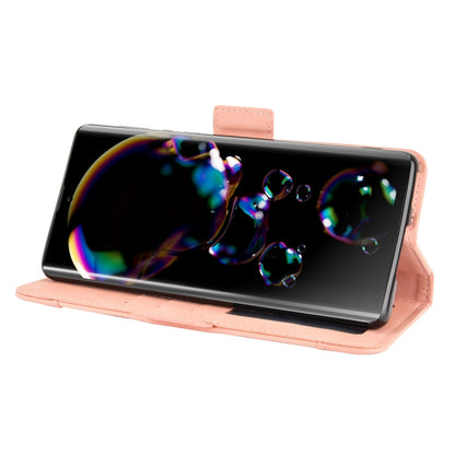 Skin Feel Calf Pattern Horizontal Flip Leather Case with Holder & Card Slots & Photo Frame, For Sharp Aquos R6, For Xiaomi Mi Mix Fold, For ZTE Libero 5G